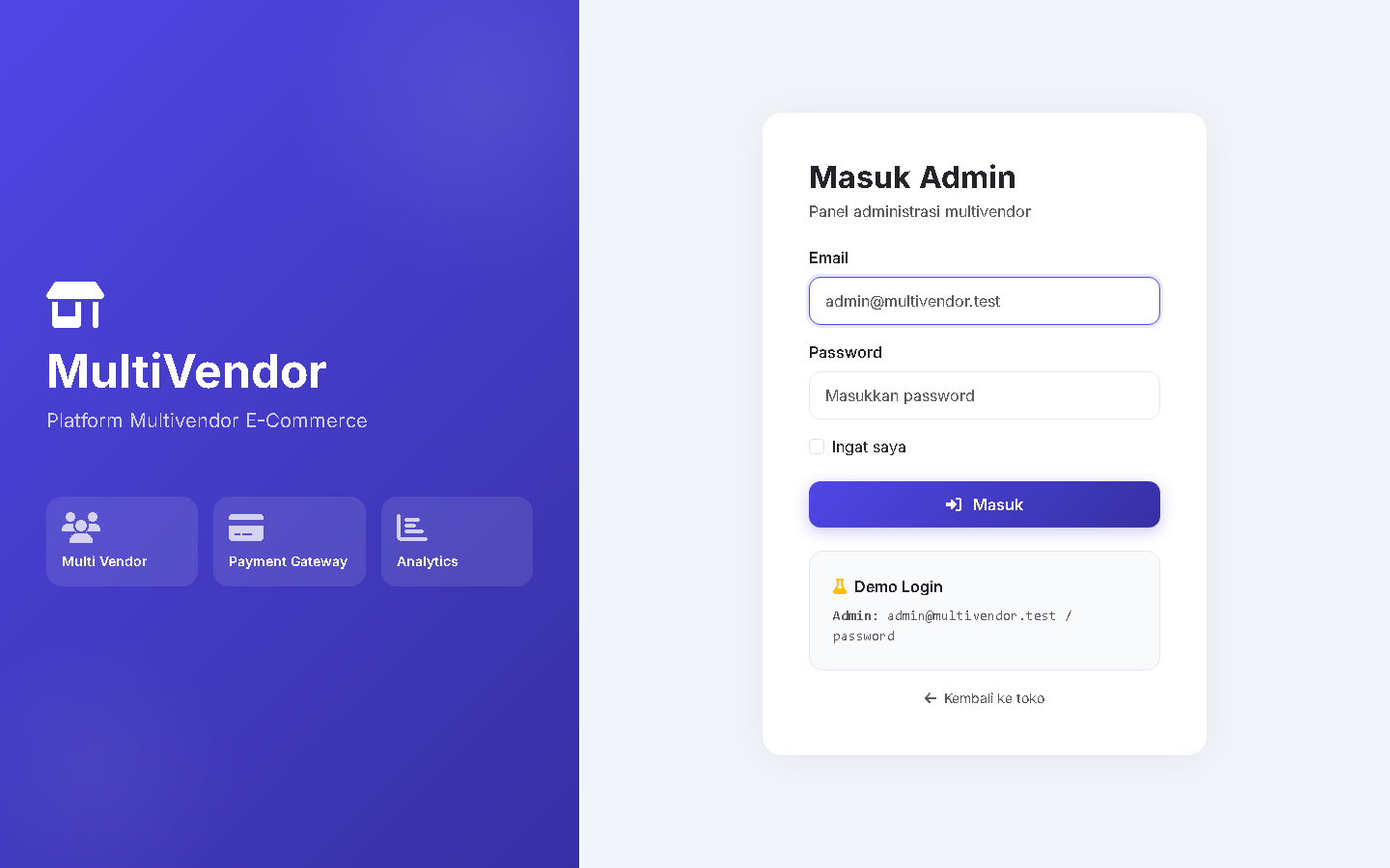 Admin Login
